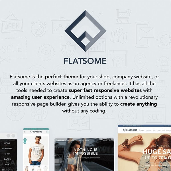 Website truy cập của Flatsome
