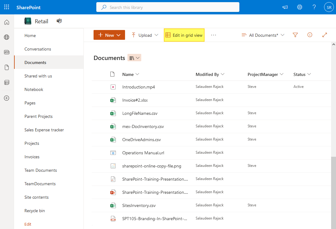 Cách mở tài liệu trong SharePoint vô cùng đơn giản (Nguồn: Internet)